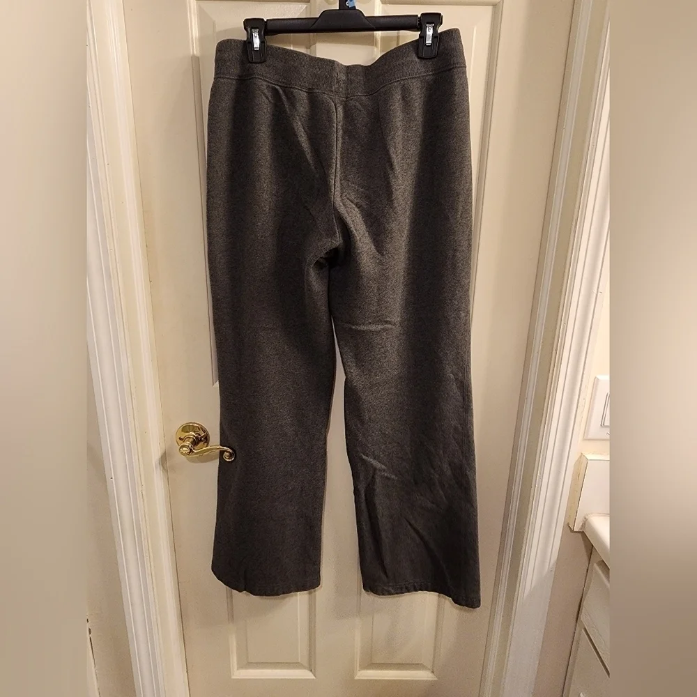 Nike sweatpants size LG dark gray